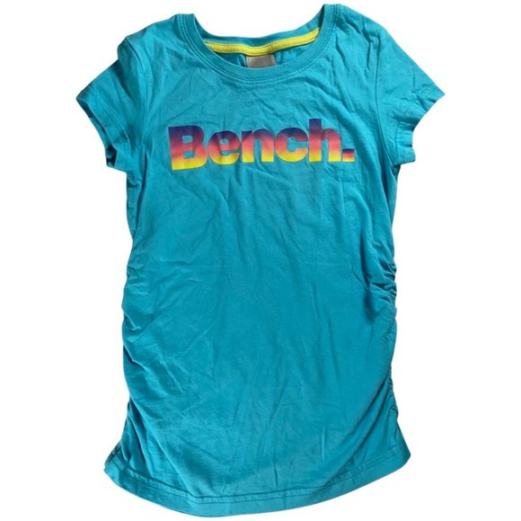 Size: 7-8 - Brand Logo T-Shirts w/ Side Ruching x2 - Picture 1 of 2